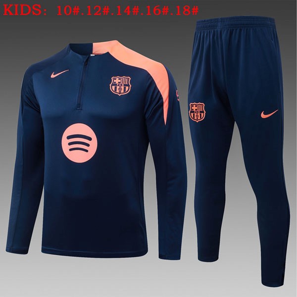 Ninos Sudadera De Training Barcelona 2026/27 Azul 6